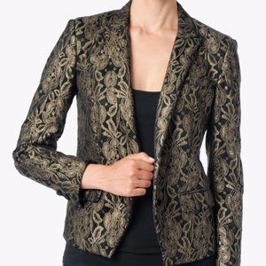 7 FOR ALL MANKIND Metallic Jacquard Blazer Sz. SM